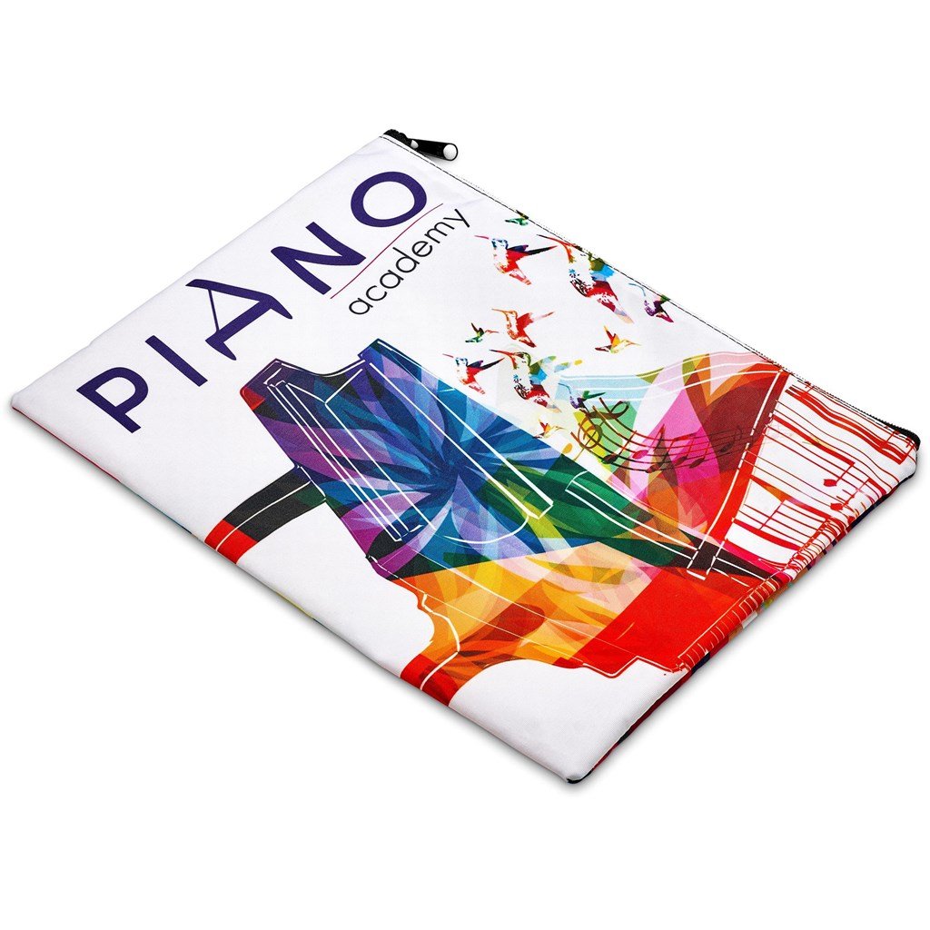 Pre-Printed Sample Custom Clifton A4 Document Bag BLACK - School Accessories,Custom Stationery