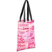 Pre-Printed Sample Custom Eden Recycled PET Stitch-Bond Shopper BLACK - and Tote Bags