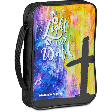 Pre-Printed Sample Custom Faith Bible Book Bag BLACK - Home and Living