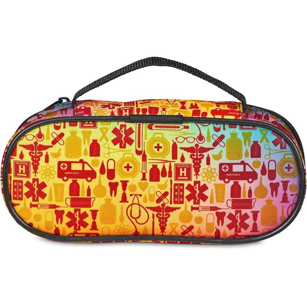 Pre-Printed Sample Custom Frostmed Medicine Cooler BLACK - Coolers and Lunchware,Custom Personal Care Pamper Gifts