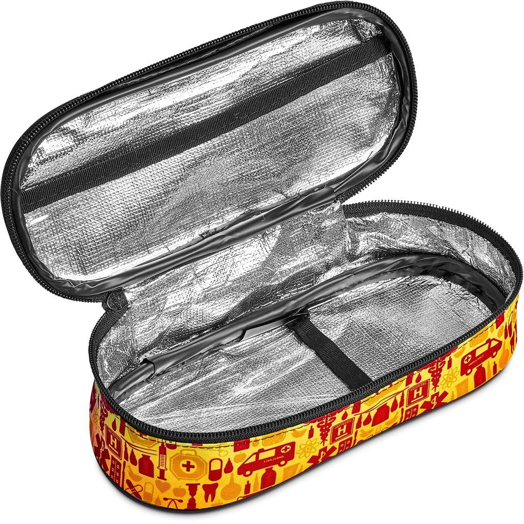 Pre-Printed Sample Custom Frostmed Medicine Cooler BLACK - Coolers and Lunchware,Custom Personal Care Pamper Gifts