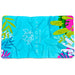 Pre-Printed Sample Custom Hula Beach Towel - Double-Sided Branding SOLID WHITE - and Outdoor