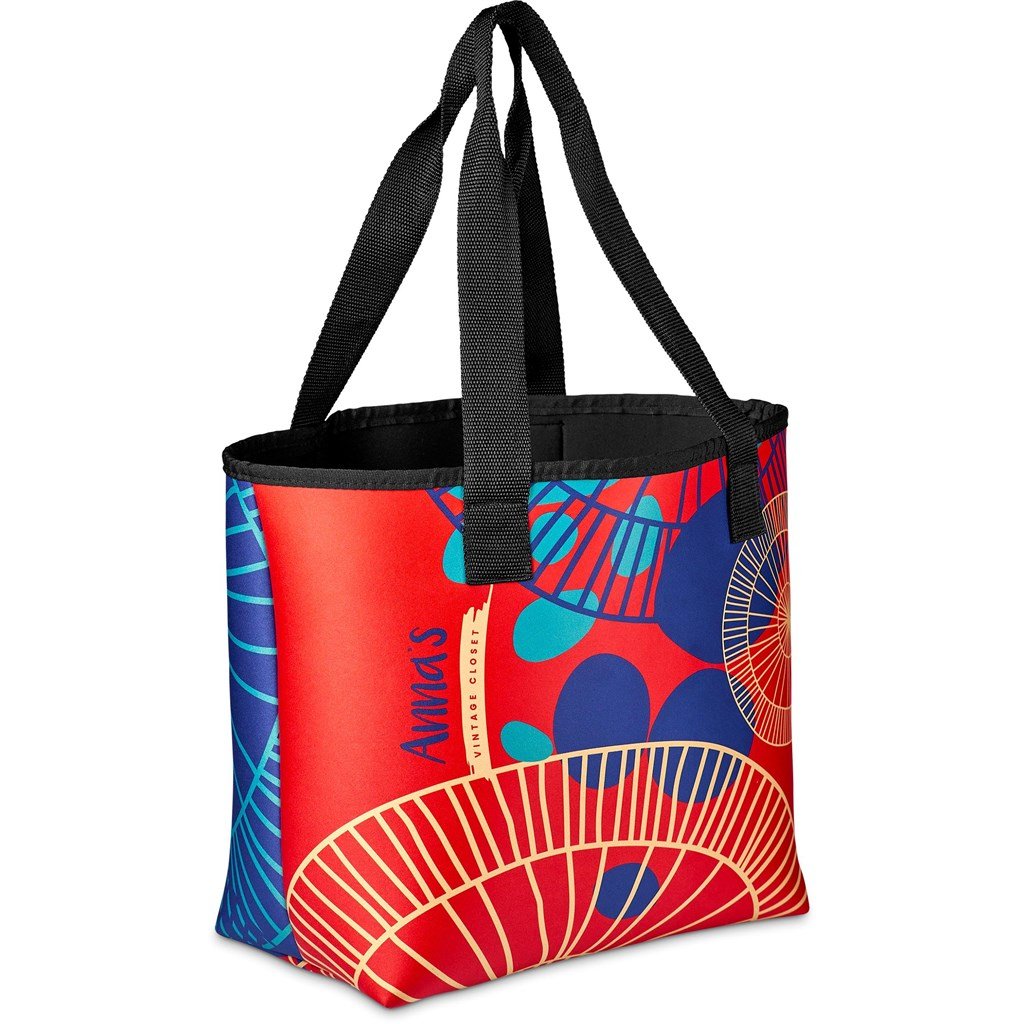 Pre-Printed Sample Custom Hyde Neoprene Tote Bag BLACK - Shopper and Bags