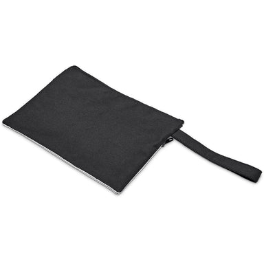 Pre-Printed Sample Custom Killarney Multi Purpose Carry Pouch BLACK - Toiletry and Cosmetic Bags