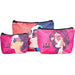 Pre-Printed Sample Custom Leanne Recycled PET Stitch-Bond Mini Toiletry Bag BLACK - and Cosmetic Bags