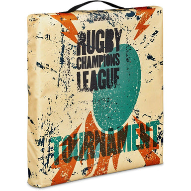 Pre-Printed Sample Custom Loftus Stadium Cushion BLACK - Beach and Outdoor