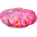 Pre-Printed Sample Custom Maple Shower Cap SOLID WHITE - Personal Care and Pamper Gifts