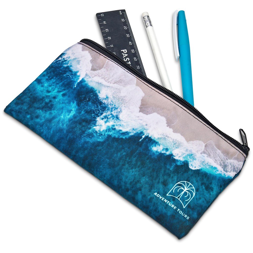 Pre-Printed Sample Custom Mindcraft Pencil Case BLACK - Stationery