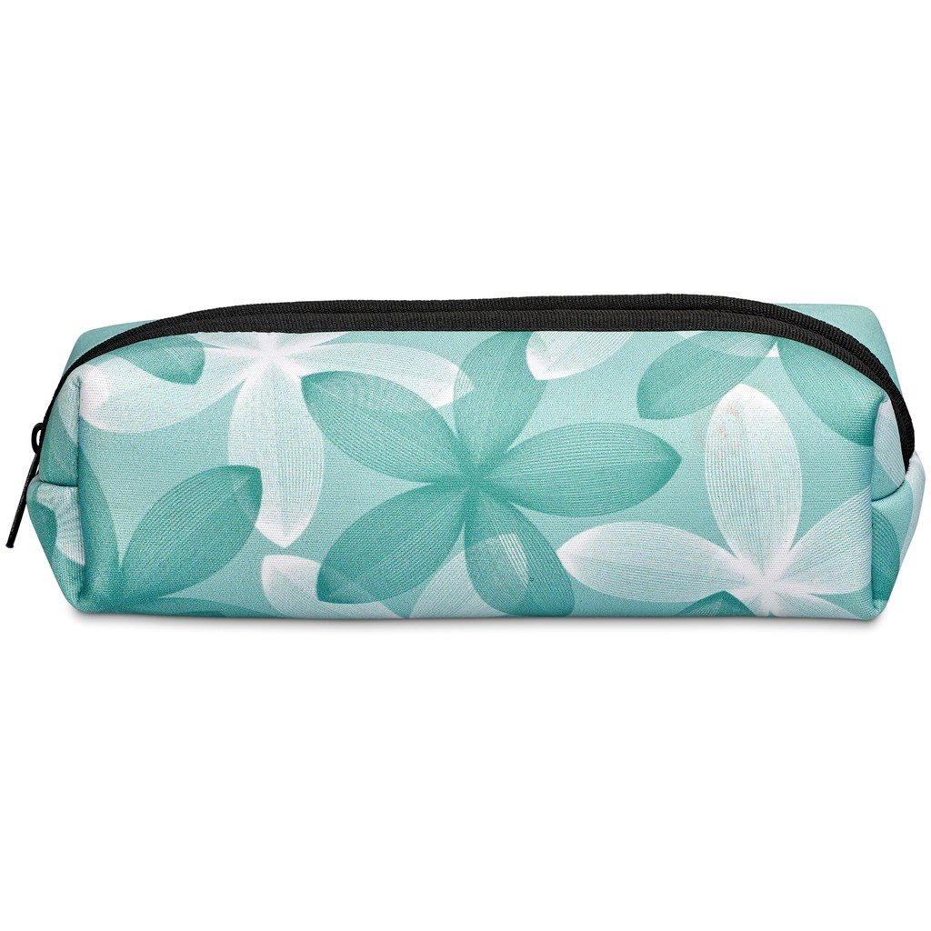 Pre-Printed Sample Custom Neoprene Doodle Pencil Case BLACK - Stationery