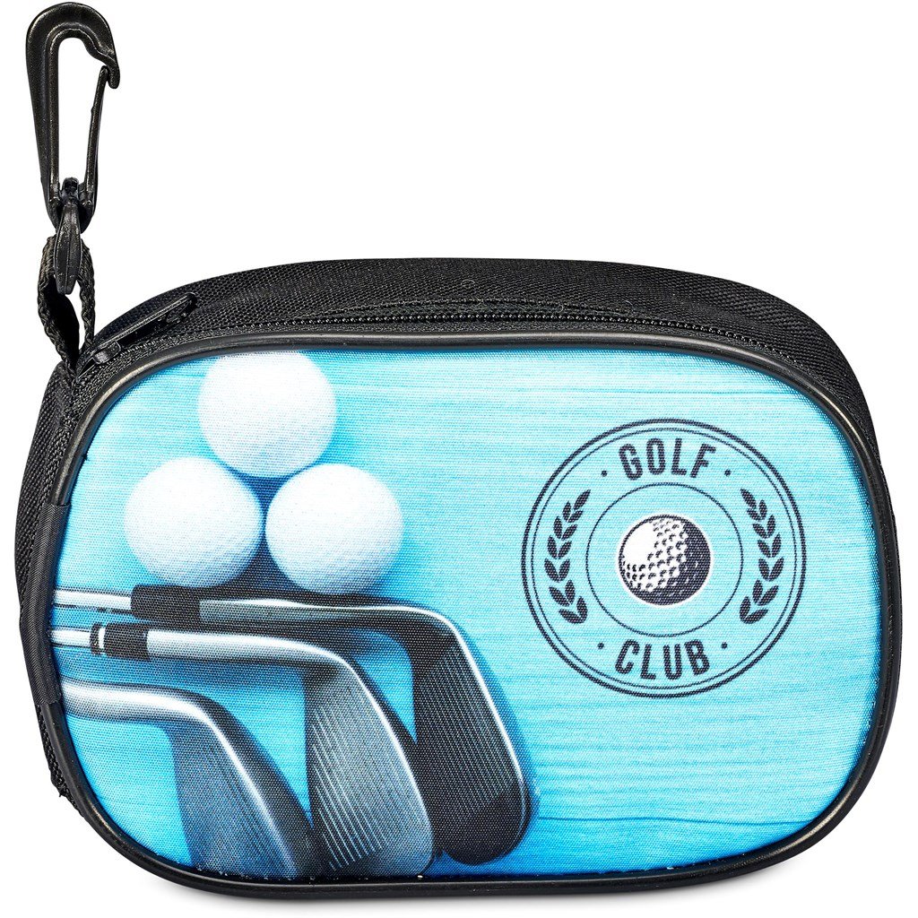 Pre-Printed Sample Custom Pines Club Accessory Golf Bag BLACK - Sports and Fitness