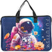 Pre-Printed Sample Custom Plett Neoprene 13-inch Laptop Sleeve with Handles BLACK - Tech Sleeves
