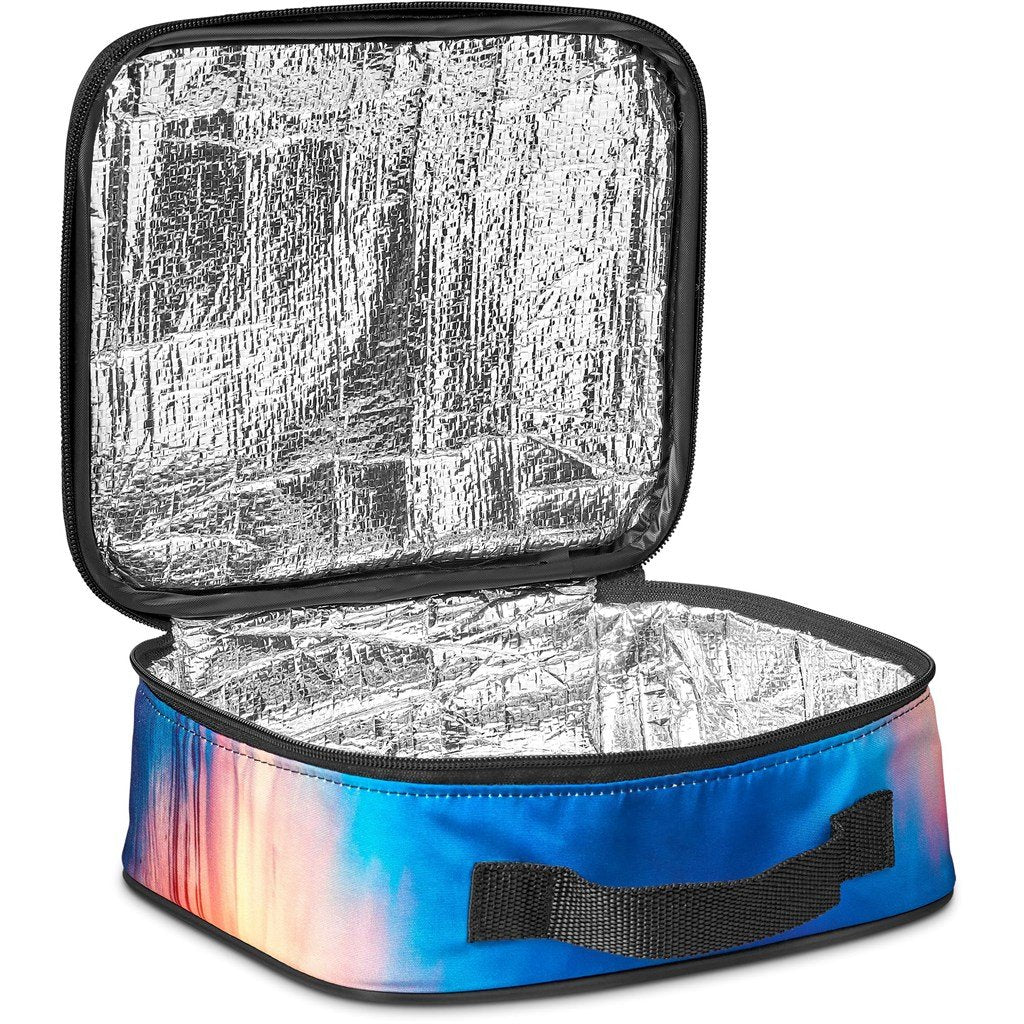 Pre-Printed Sample Custom Polar Lunch Cooler BLACK - Coolers and Lunchware