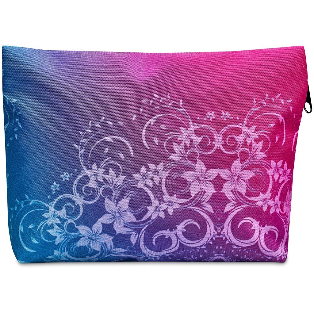 Pre-Printed Sample Custom Seasoned Traveller Utility Pouch BLACK - Toiletry and Cosmetic Bags