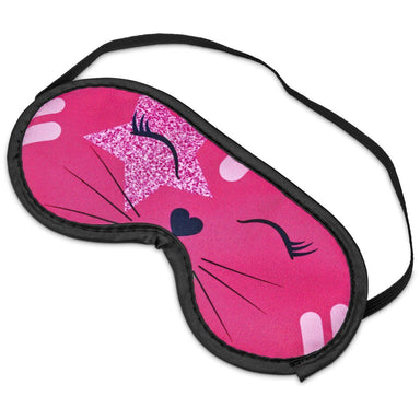 Pre-Printed Sample Custom Sleeptight Eye Mask BLACK - Personal Care and Pamper Gifts