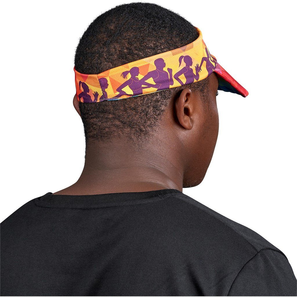 Pre-Printed Sample Custom Umgeni One Size Peak Cap BLACK - Personal Care and Pamper Gifts,Custom School Accessories,Custom Sports Fitness