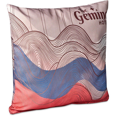 Pre-Printed Sample Custom Zuri Medium Scatter Cushion Cover - excludes inner cushion BLACK - Home and Living