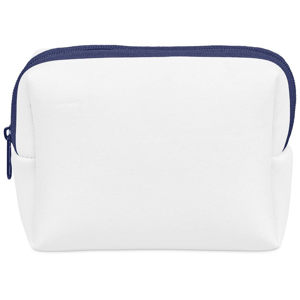 Pre-Production Custom Emma Neoprene Cosmetic Bag NAVY - Toiletry and Bags