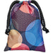 Pre-Production Sample Custom Atlantic Mini Polyester Drawstring Pouch BLACK - Bags and Backpacks