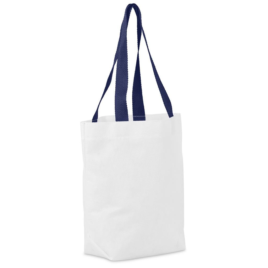 Pre-Production Sample Custom Bayside Recycled PET Stitch-Bond Shopper - and Tote Bags