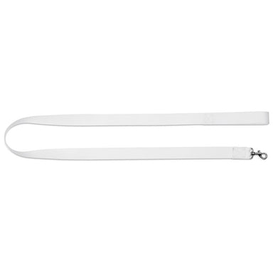 Pre-Production Sample Custom Buddy Polyester Dog Leash SOLID WHITE - Pet Accessories