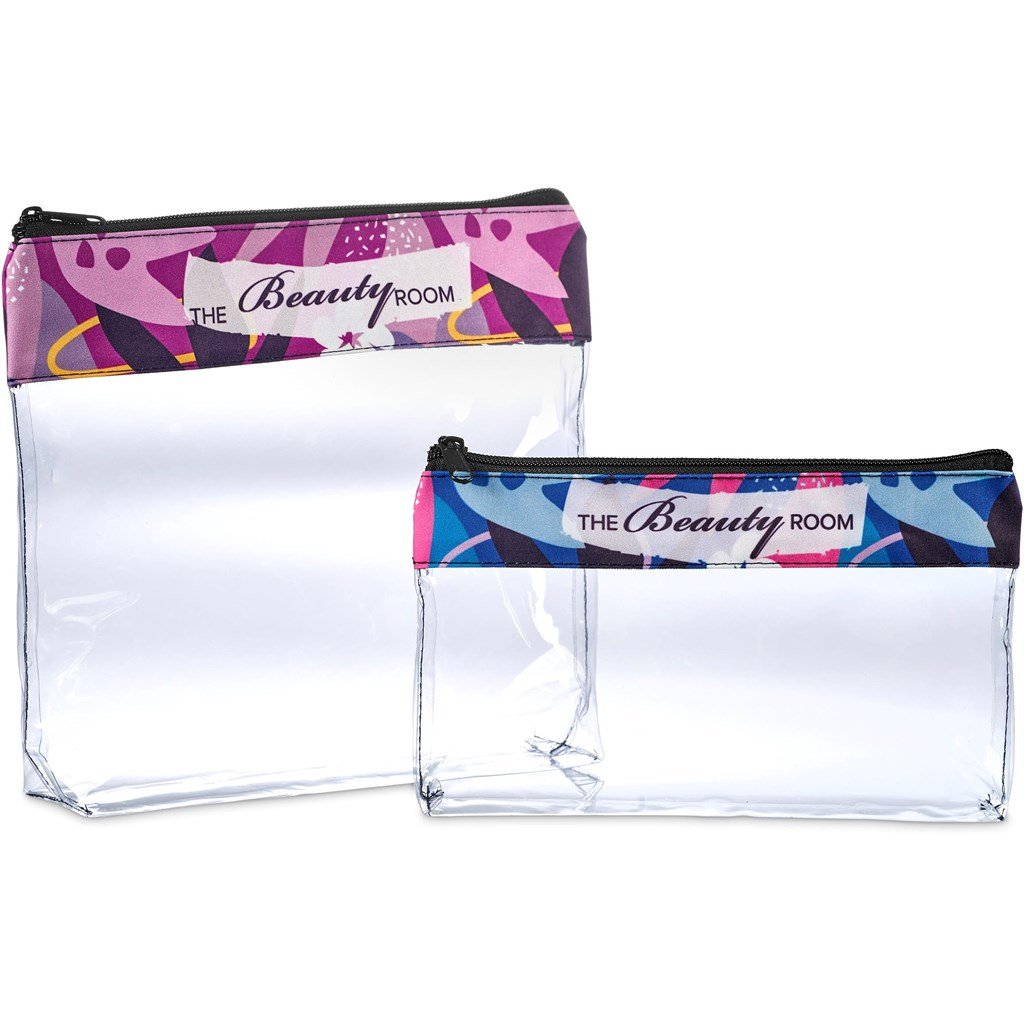 Pre-Production Sample Custom Cairo Cosmetic Bag - Toiletry and Bags