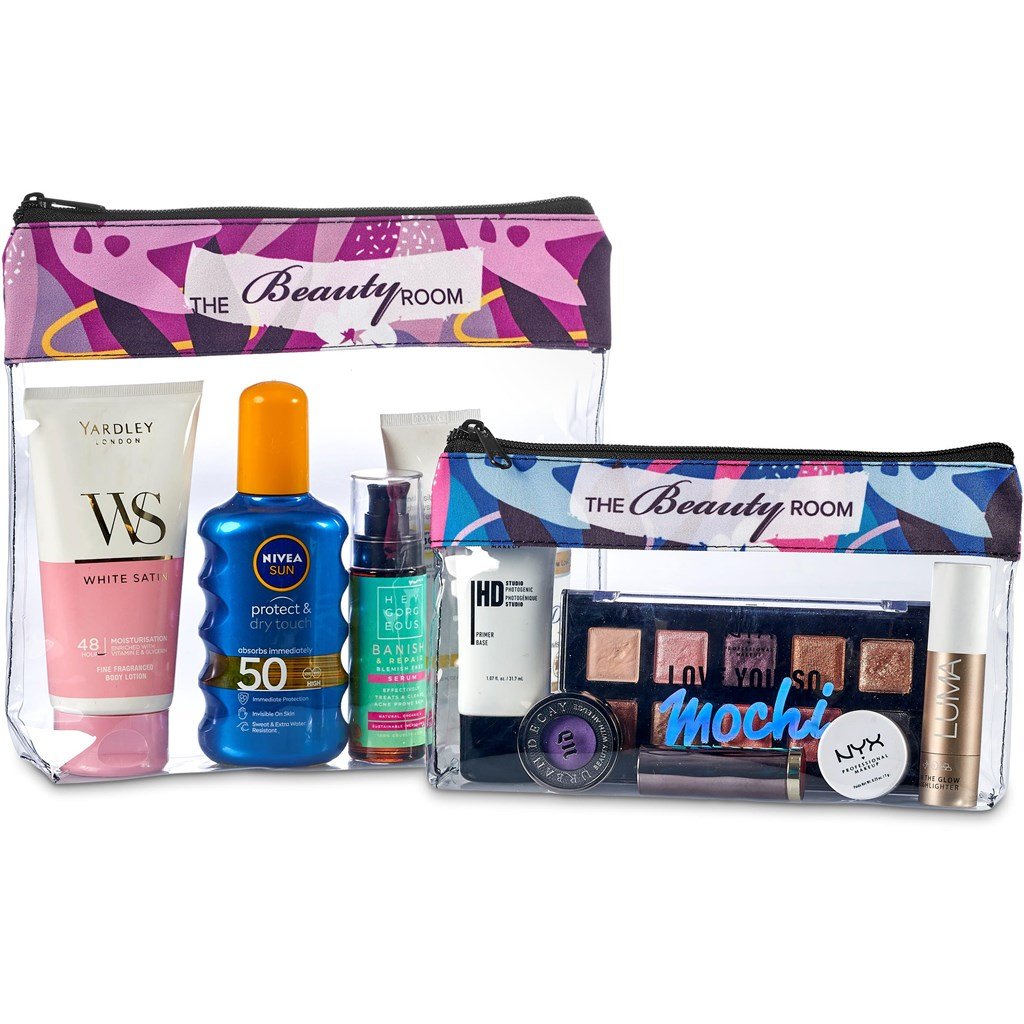 Pre-Production Sample Custom Cairo Cosmetic Bag - Toiletry and Bags