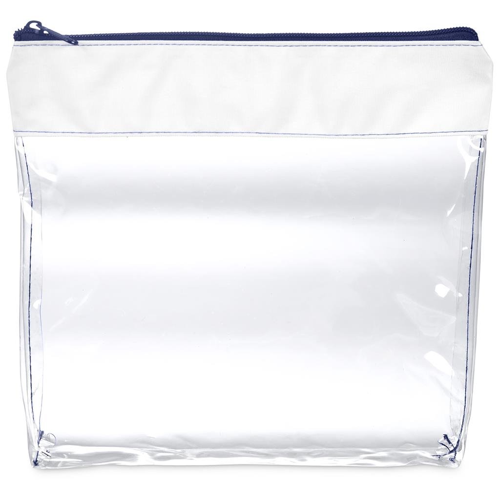 Pre-Production Sample Custom Cleopatra Cosmetic Bag NAVY - Toiletry and Bags