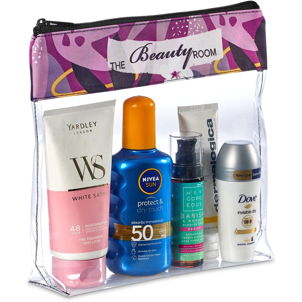 Pre-Production Sample Custom Cleopatra Cosmetic Bag - Toiletry and Bags