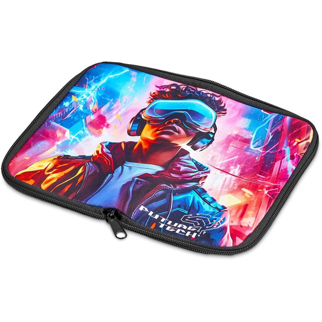 Pre-Production Sample Custom Dinky Neoprene Mouse Pad Pouch BLACK - Stationery