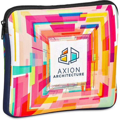 Pre-Production Sample Custom Domain Neoprene Tablet Sleeve RED - Tech Sleeves