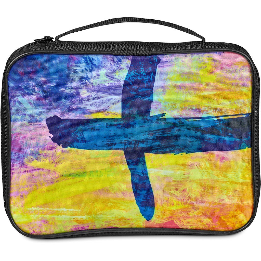 Pre-Production Sample Custom Faith Bible Book Bag With Carry Handle - Home and Living