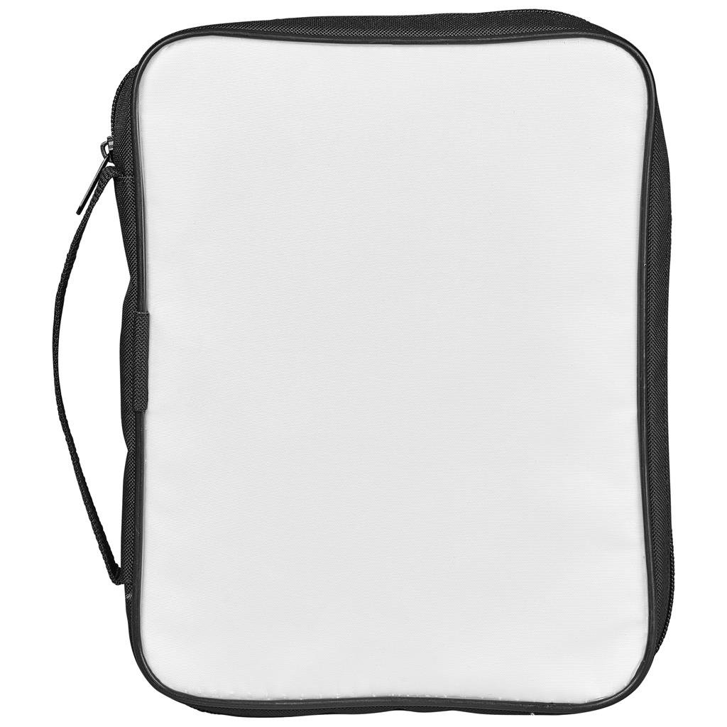 Pre-Production Sample Custom Faith Bible Book Bag With Carry Handle BLACK - Home and Living