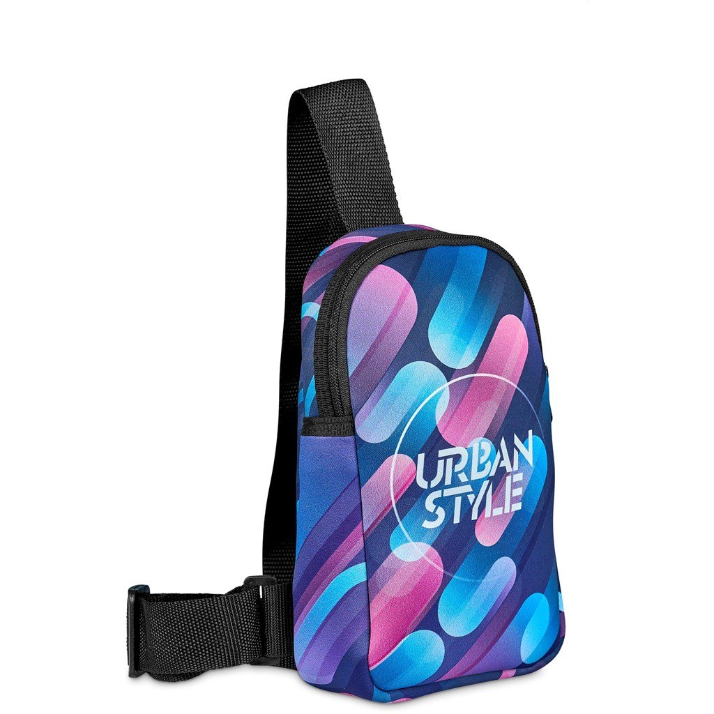 Pre-Production Sample Custom Golden Mile Neoprene Cross Body Bag - Crossbody and Waist Bags