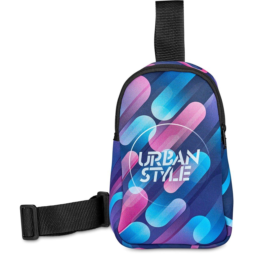 Pre-Production Sample Custom Golden Mile Neoprene Cross Body Bag - Crossbody and Waist Bags