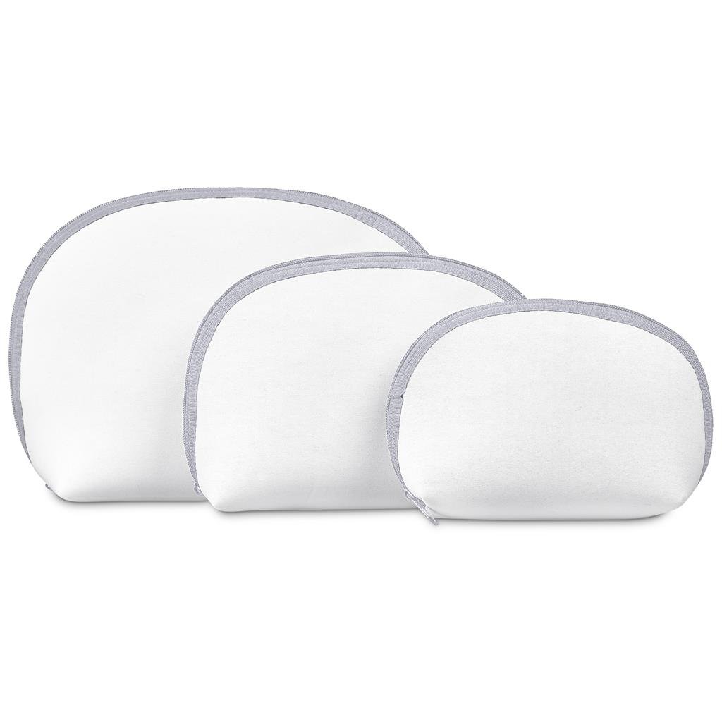 Pre-Production Sample Custom Isabella Neoprene Maxi Cosmetic Bag - Toiletry and Bags