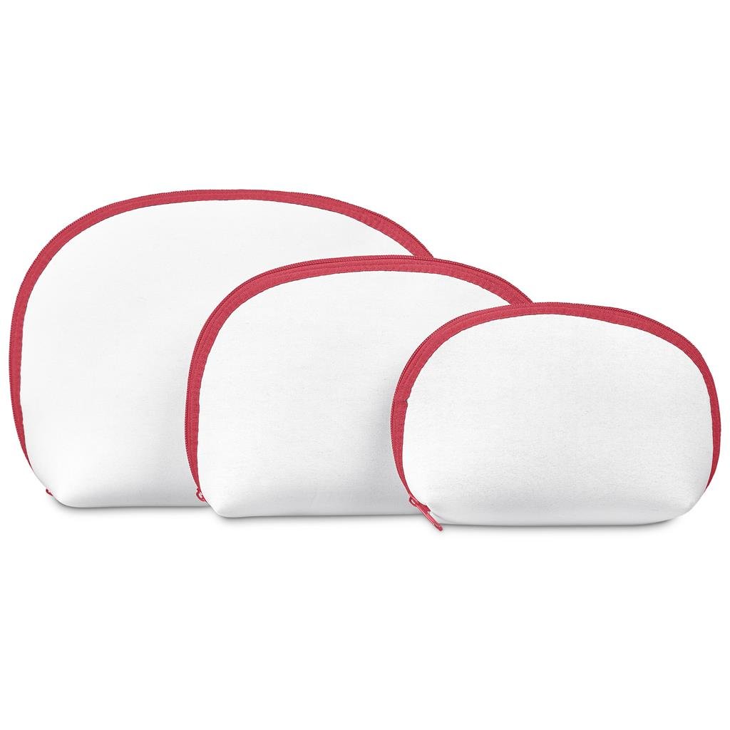 Pre-Production Sample Custom Isabella Neoprene Maxi Cosmetic Bag - Toiletry and Bags