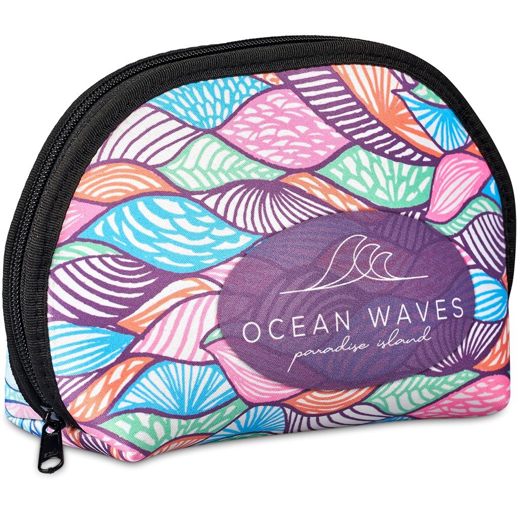 Pre-Production Sample Custom Isabella Neoprene Mini Cosmetic Bag - Toiletry and Bags