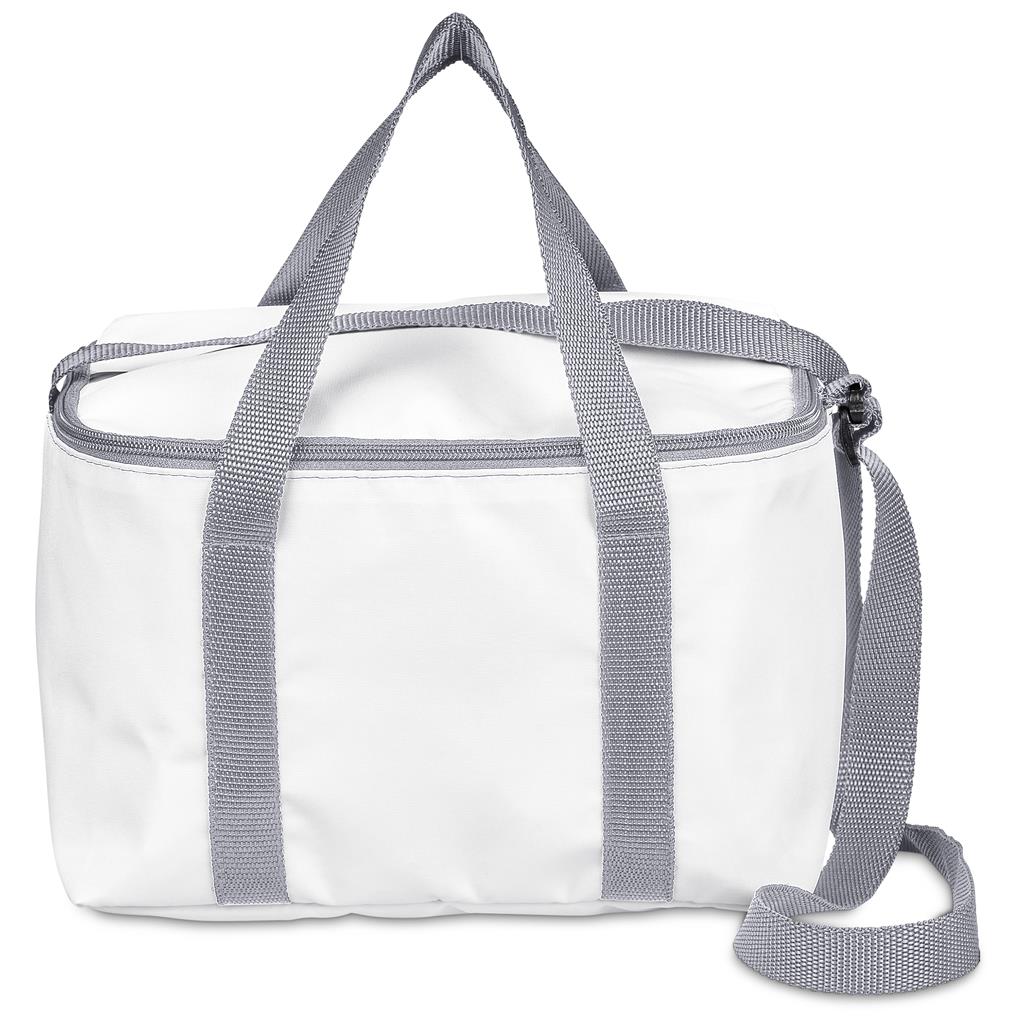 Pre-Production Sample Custom Kruger Polyester 12-Can Cooler GREY - Coolers and Lunchware