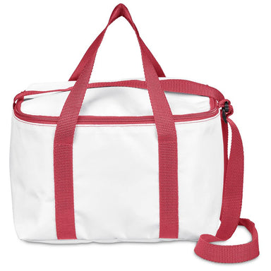 Pre-Production Sample Custom Kruger Polyester 12-Can Cooler RED - Coolers and Lunchware