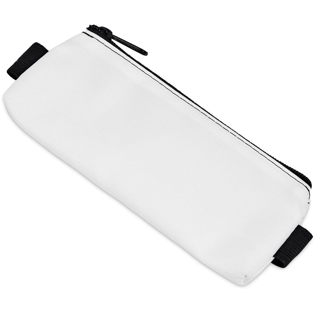 Pre-Production Sample Custom Lagoon Polyester Pencil Case To Fit Over An A5 Notebook - Stationery