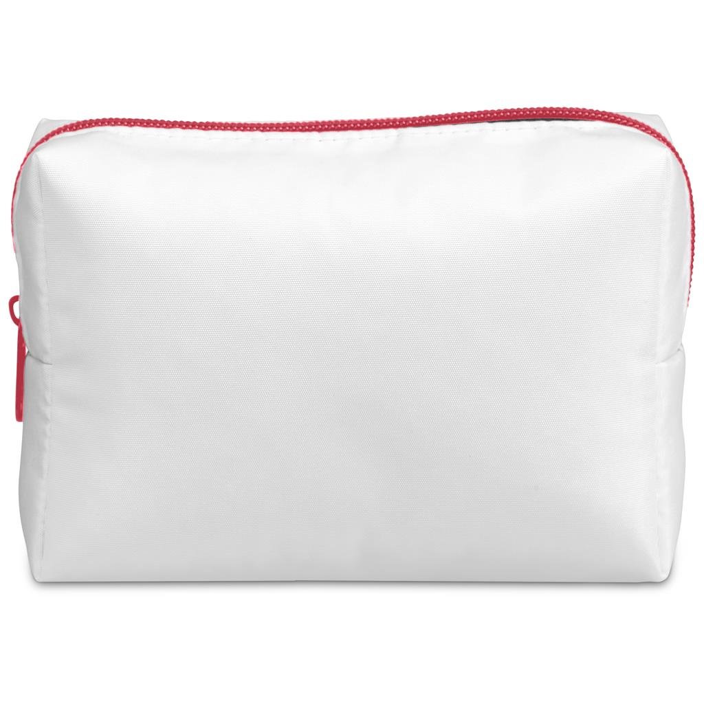 Pre-Production Sample Custom Mandy Cosmetic Bag RED - Toiletry and Bags