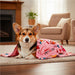 Pre-Production Sample Custom Nala Polyester Pet Blanket SOLID WHITE - Accessories