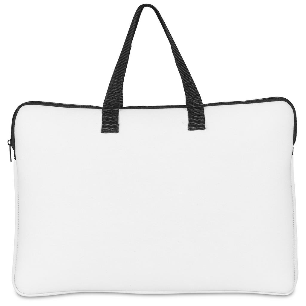 Pre-Production Sample Custom Neoprene 15.6-inch Cloud Laptop Sleeve BLACK - Tech Sleeves
