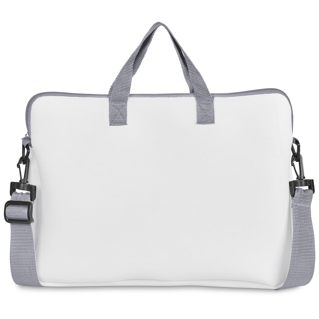 Pre-Production Sample Custom Neoprene 15.6-inch Nimbus Laptop Sleeve With Strap - Tech Sleeves