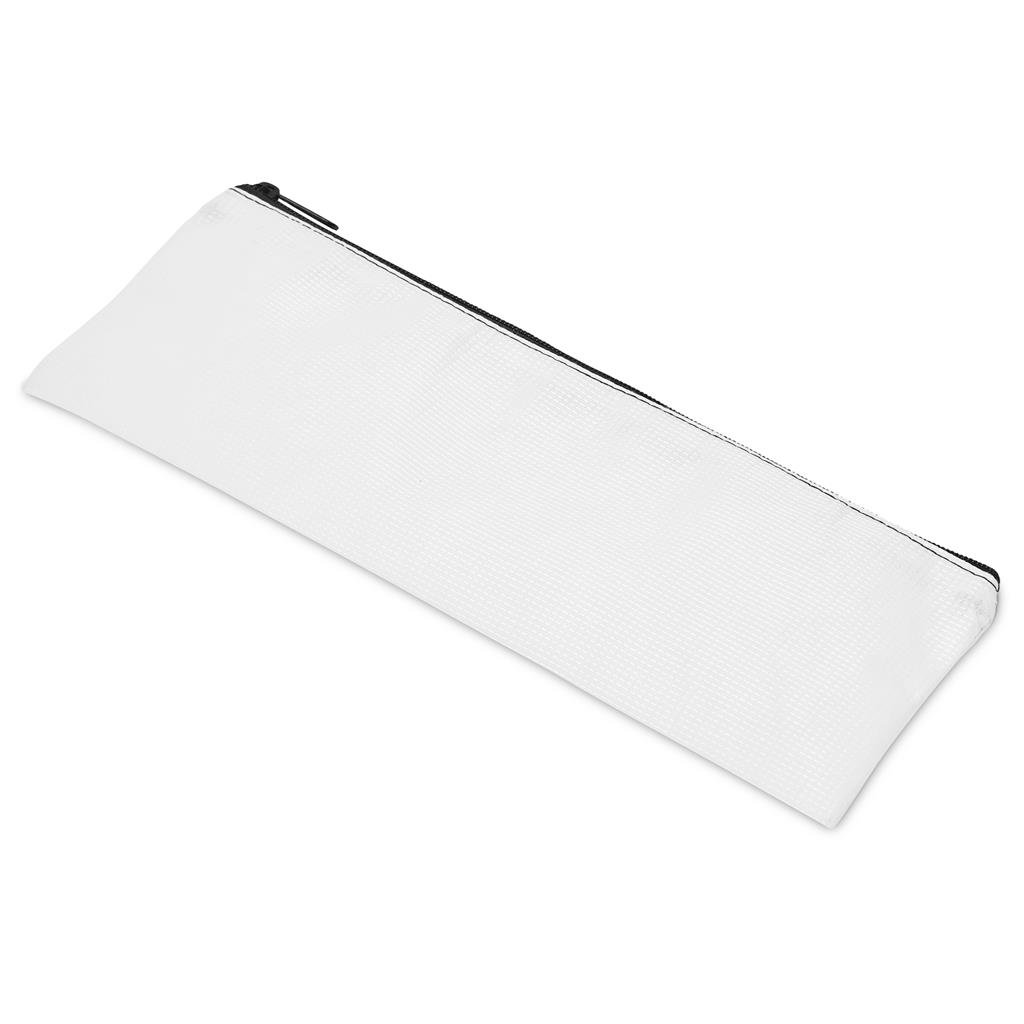 Pre-Production Sample Custom Parker Recycled PET Stitch-Bond Pencil Case BLACK - Stationery