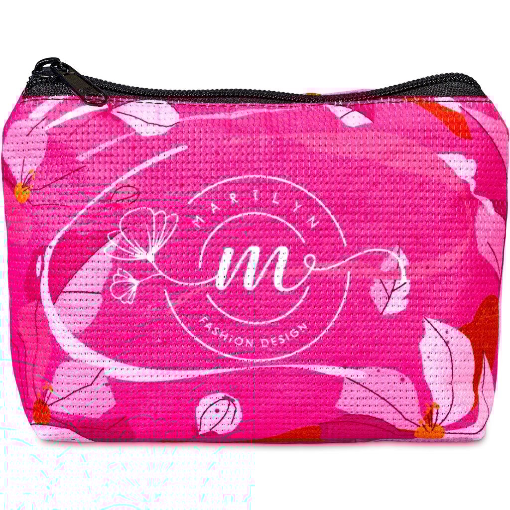 Pre-Production Sample Custom Recycled PET Stitch-Bond Mini Toiletry Bag - and Cosmetic Bags