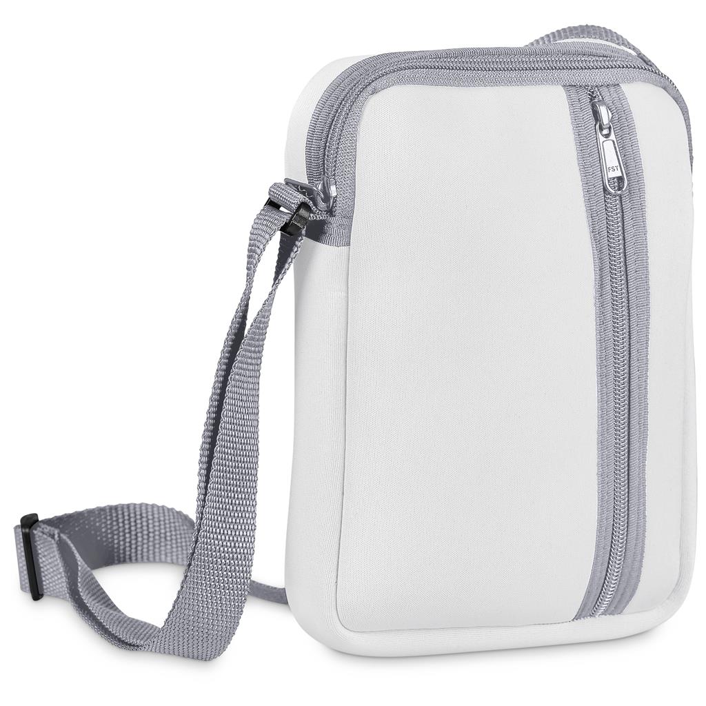 Pre-Production Sample Custom Satara Neoprene Large Cell Phone Pouch - Crossbody and Waist Bags