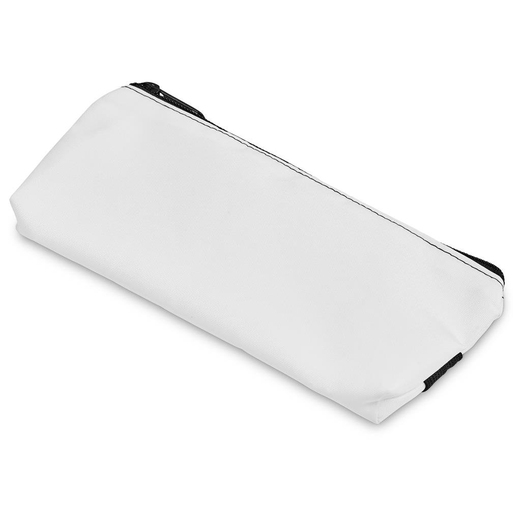 Pre-Production Sample Custom Scribbler Polyester Large Pencil Case To Fit An A5 Notebook BLACK - Stationery