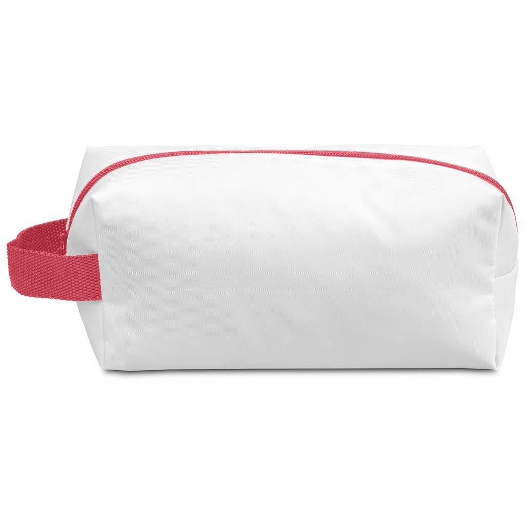 Pre-Production Sample Custom Table View Toiletry Bag RED - and Cosmetic Bags