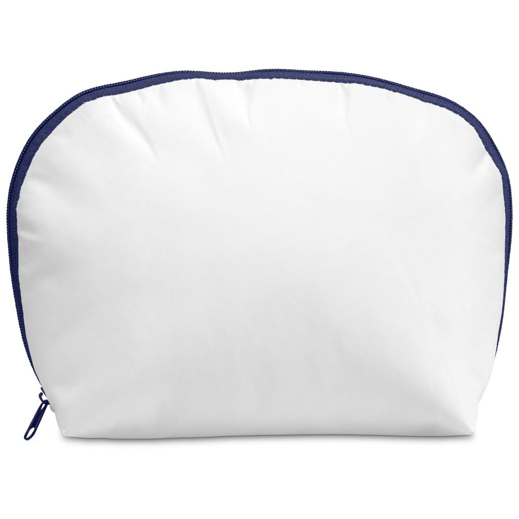 Pre-Production Sample Custom Victoria Maxi Cosmetic Bag NAVY - Toiletry and Bags